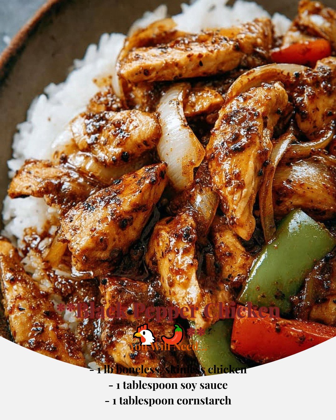 01 Black Pepper Chicken 🐔🌶️ 1
